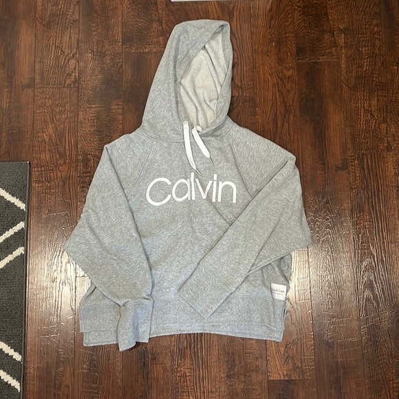 Calvin Klein Jackets & Blazers - GREY HOODIE CALVIN KLEIN